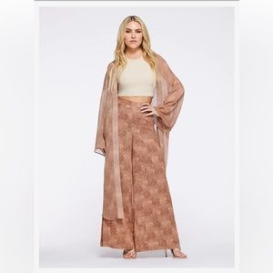 Blaine Kimono in Winding Leopard